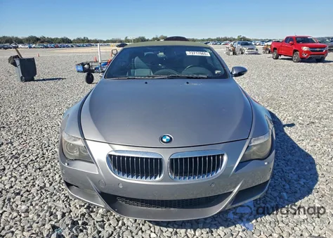 2007 BMW M6 z USA, uszkodzony, nr VIN WBSEK93577CS32589